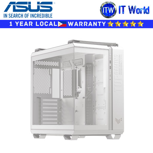 [TUF GAMING GT502 HORIZON WHITE] ASUS Computer PC Case TUF Gaming GT502 Horizon Mid Tower (White)