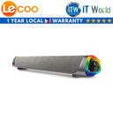 Lecoo DS101 Stereo Music Surround Desktop Soundbar Speaker