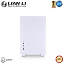LIAN LI Q58W3 White SPCC / Aluminum / Tempered Glass Mini Tower PC Case, PCI3.0 Riser Card Cable (Q58W3)