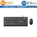 Lenovo Lecoo CM104 Wired Keyboard and Mouse Business Combo