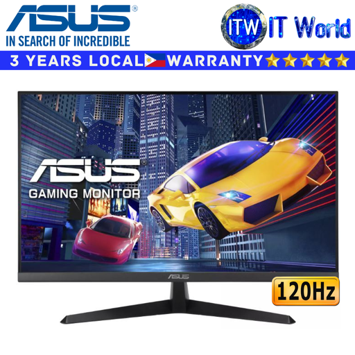 [VY279HGR] ASUS Gaming Monitor VY279HGR 27" 1920x1080 FHD / 120Hz(OC) / IPS / 1ms MPRT