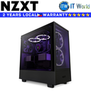 NZXT H5 Flow Compact Mid-Tower AirFlow PC Case (Black)