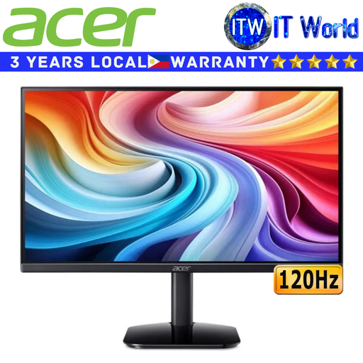 [KA252Q] Acer LED Monitor KA252Q G0bi 24.5" 1920x1080 FHD / 120Hz / IPS / 1ms (VRB) / AdaptiveSync