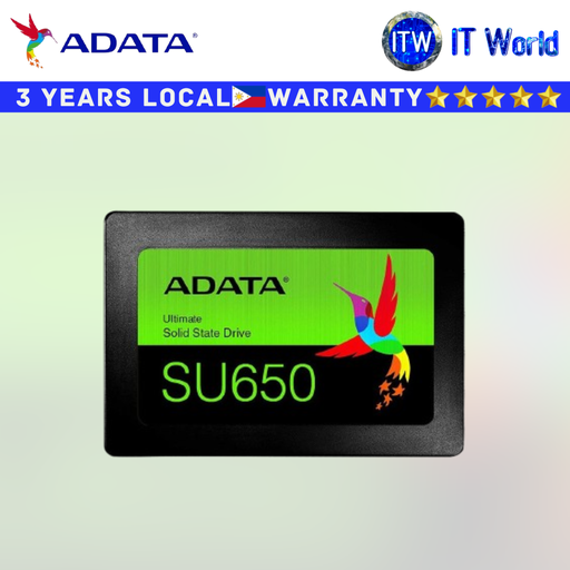 [ASU650SS-120GT-R] Itw | Adata 120GB SSD 2.5" 3D NAND Ultimate SU650 (ASU650SS-120GT-R)