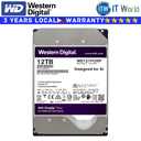 Western Digital WD Purple Pro Surveillance Internal Hard Drive HDD - 8TB / 12TB / 14TB