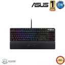 ASUS TUF Gaming K3 - Red, Blue and Brown Mechanical Switch RGB Mechanical Keyboard Aura Sync Lighting