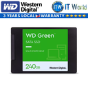 Western Digital Green 240GB 2.5" SATA Internal SSD (WD Green 240GB)