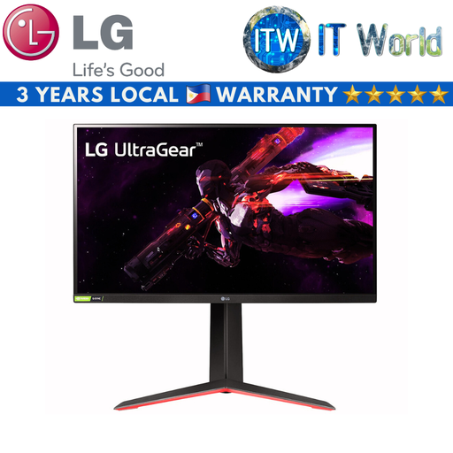 [27GP850-B] LG Ultragear 27GP850-B | 27&quot; (2560x1440 QHD) | 165 (OC 180Hz) | IPS | 1ms Gaming Monitor