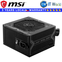 MSI PSU 550W Power Supply Unit A550BN 80+ Bronze Active PFC Sleeve Bearing