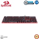 Redragon K509 DYAUS RGB Quiet Low Profile 7 Colors Backlit Mechanical Feel Gaming Keyboard