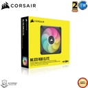 Corsair iCUE ML120 RGB ELITE Premium 120mm PWM Magnetic Levitation Fan — Single Pack (CS-CO-9050112-WW)