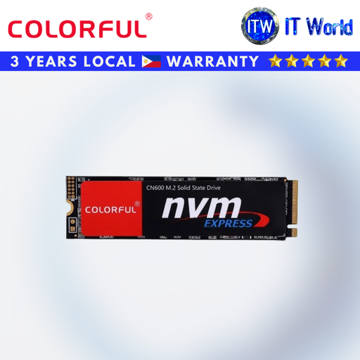 [CN600 256GB HB4BAE] Itw | Colorful CN600 M.2 3D NAND PCI-Express 256GB SSD (CN600 256GB HB4BAE)