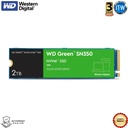 Western Digital 2TB Green SN350 - NVMe Gen3 PCIe, QLC, M.2 2280, Up to 3,200 MB/s Internal SSD (WDS200T3G0C)
