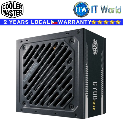 [MPW-7001-ACAAG-U2] Cooler Master 700Watts Power Supply Unit G700 80+ Gold Non-Modular (MPW-7001-ACAAG-U2)