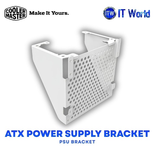[MCA-NR200C-WPSU00] Cooler Master ATX Power Supply Bracket Compatible with MasterBox NR200P White (MCA-NR200C-WPSU00)