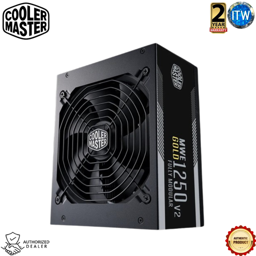 [MPE-C501-AFCAG] Cooler Master PSU 1250Watts Power Supply Unit MWE Gold 1250 V2 80+ Gold (MPE-C501-AFCAG)