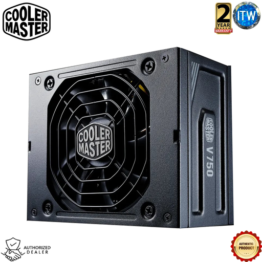 [MPY-7501-SFHAGV] Cooler Master PSU 750Watts Power Supply Unit V750 SFX 80+ Gold Full Modular (MPY-7501-SFHAGV)
