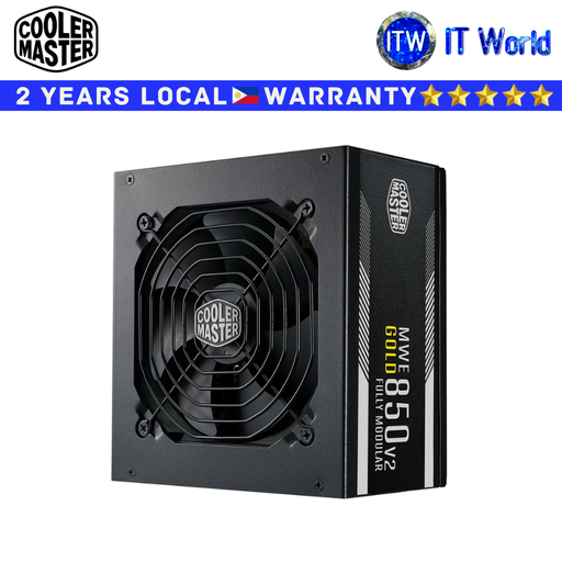 [MPE-8501-AFAAG-U2] Cooler Master PSU MWE Gold 850 V2 Full Modular 80 Plus Gold ATX Power Supply