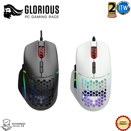 [GLO-MS-I-MB] ITW | Glorious Model I Black - 9 Programmable buttons, USB-A (2.0), Wired Mouse (GLO-MS-I-MB) (Black)