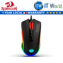 Redragon Cobra M711 RGB - 7 Programmable Buttons, 10,000DPI, Wired Optical Gaming Mouse