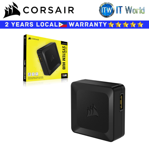 [CS-CL-9011116-WW] Corsair USB Hub iCUE LINK System Hub (CS-CL-9011116-WW)