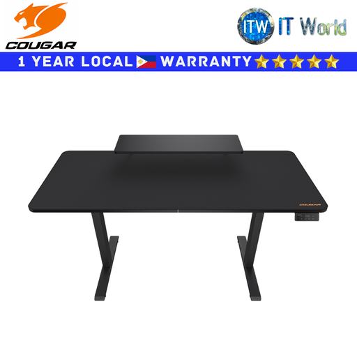 [TBL-CGR-E-STAR -140] Itw | Cougar Gaming Desk E-Star 140 Electric Standing Full Desk Mouse Pad