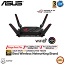 ASUS ROG Rapture GT-AX6000 Dual-Band WiFi 6 Extendable Gaming Router, Dual 2.5G Ports, Triple-level Game Acceleration, Mobile Game Mode, Aura RGB, Subscription-free Network Security, AiMesh Compatible