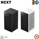 NZXT H1 Version 2 - Dual Chamber Airflow, Tinted Tempered Glass Panel, Small Form-Factor ITX PC Case