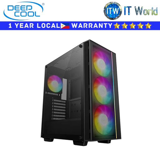 [R-MATREXX55-BKAGA4-G-4] Deepcool Computer Case MATREXX 55 MESH V4 Black (R-MATREXX55-BKAGA4-G-4)