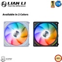 LIAN LI UNI FAN AL120 RGB 120MM FAN SINGLE PACK - in White / Black