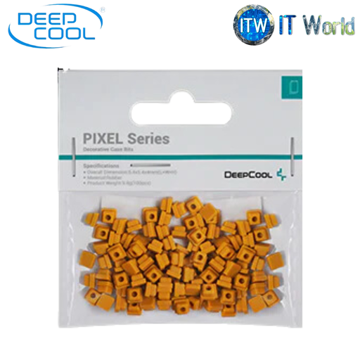 [R-PIXEL-PO100-G-1] Deepcool Pixel Series Silicon Bits Pumpkin Orange (R-PIXEL-PO100-G-1)
