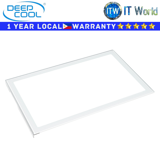 [R-VIEW-PANEL-WH-G] Deepcool View Panel 100 Tempered Glass Panel White (R-VIEW-PANEL-WH-G)