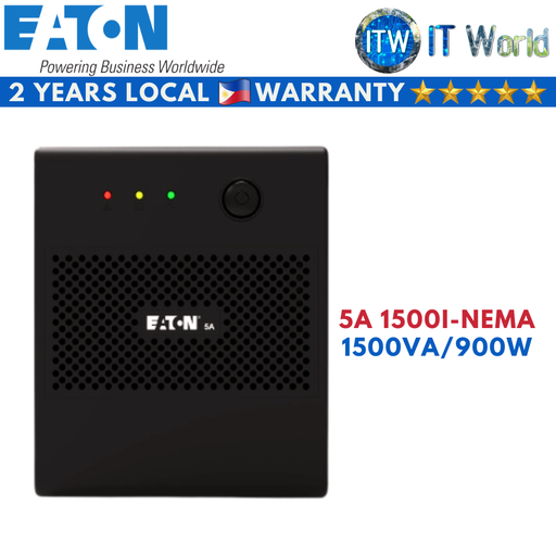 [5A 1500I-NEMA] Eaton 5A 1500I-NEMA 1500VA/900W Tower Single-Phase Line Interactive UPS