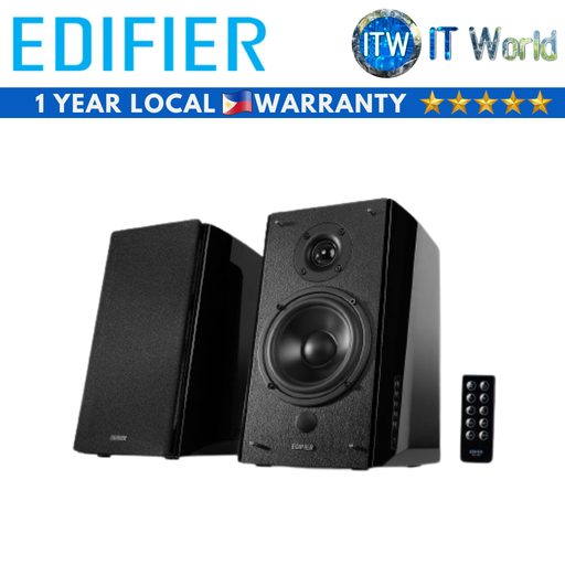 [R2000DB BLACK] Edifier R2000DB Active Bluetooth Bookshelf Speakers (Black)