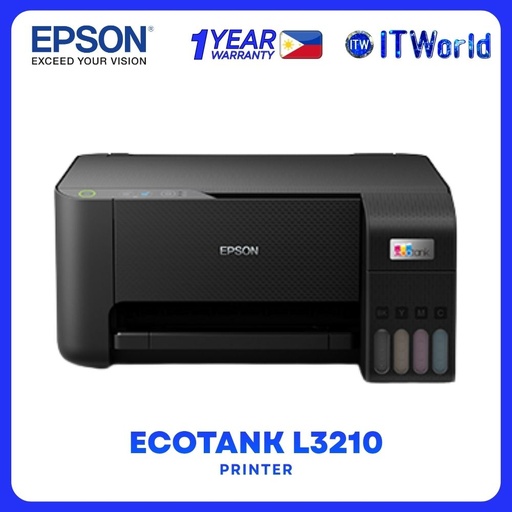 [L3210] Epson EcoTank L3210 All-in-One Ink Tank Printer