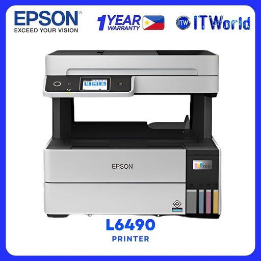 [L6490] Epson EcoTank L6490 A4 Ink Tank Printer