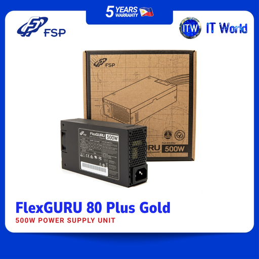 [FSP500-50FDB] FSP FlexGURU Pro 500W 80+ Gold FLEX ATX (FSP500-50FDB) | itw