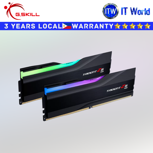 [F5-6000J3636F32GX2-TZ5RK] G.Skill DDR5 RAM 6000 MT/s 64GB(2x32GB) CL36 Trident Z5 RGB Intel XMP / AMD EXPO