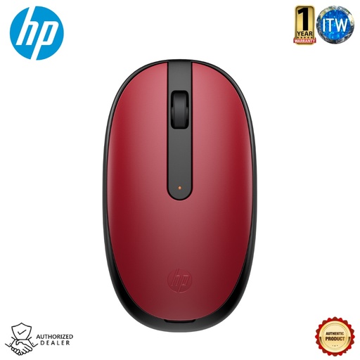 [43N05AA] HP 240 Empire Red Bluetooth Mouse - Bluetooth 5.1 Wireless Connectivity (43N05AA)
